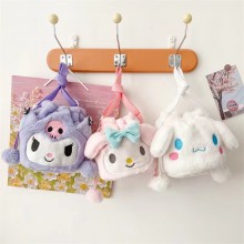 Melody Cinnamoroll Kuromi Lotso plush satchel shou...