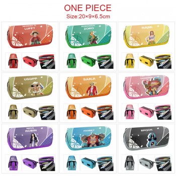 One Piece anime pen case pencil bag