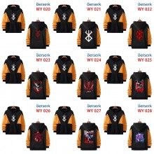 Berserk anime cotton long sleeve hoodies cloth