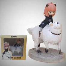 SPY FAMILY Anya Forger ride dog anime figure