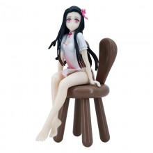 Demon Slayer Kamado Nezuko cheongsam sitting seate...