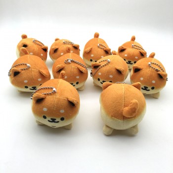 2.8inches Shiba Inu Corgi plush dolls set 7CM(10pcs a set)