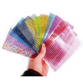 colorful acrylic stickers 3-6mm