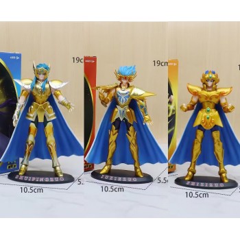 Saint Seiya Aquarius Leo Cancer anime figure