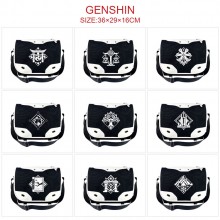 Genshin Impact waterproof nylon satchel shoulder b...