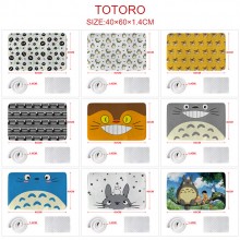 Totoro anime floor mat