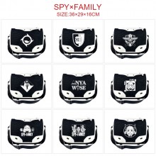 SPY FAMILY anime waterproof nylon satchel shoulder bag