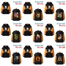 Dragon Ball anime cotton long sleeve hoodies cloth