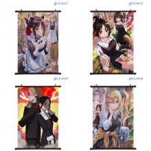 Kaguya sama anime wall scroll wallscrolls