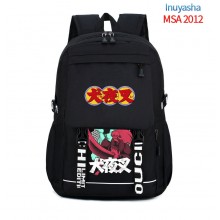 Inuyasha anime backpack bag