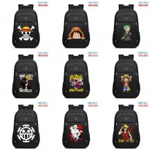 One Piece anime backpack bag