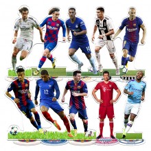 Football star Cristiano Ronaldo Messi acrylic figu...