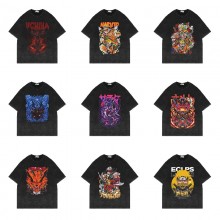 Naruto 280g anime heavy short sleeve cotton t-shir...