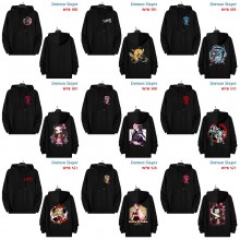 Demon Slayer anime cotton long sleeve hoodies clot...