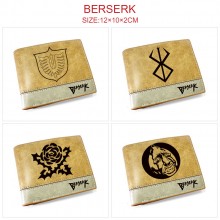 Berserk anime wallet purse