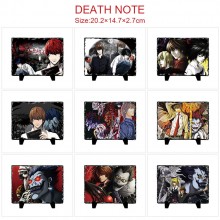 Death Note anime photo frame slate painting stone print