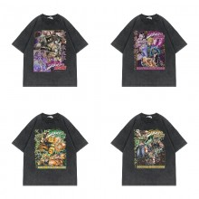 JoJo's Bizarre Adventure 230g round neck short sle...