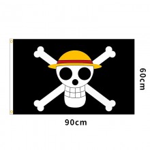 One Piece anime cosplay flags 60*90/90*150CM