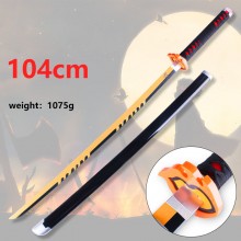 Demon Slayer anime cosplay metal alloy weapon knife sword 104CM