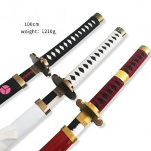 One Piece Zoro anime cosplay metal alloy weapon knife sword 100CM