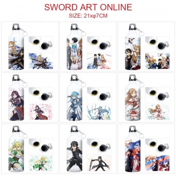 Sword Art Online anime aluminum alloy sports bottle kettle