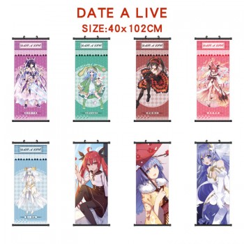 Date A Live anime wall scroll wallscrolls 40*102CM
