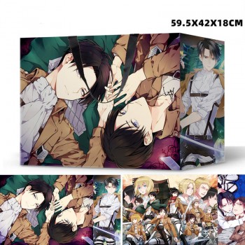 Attack on Titan anime paper goods bag gifts bag