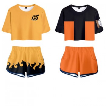 Naruto short T-shirt + shorts (suit)