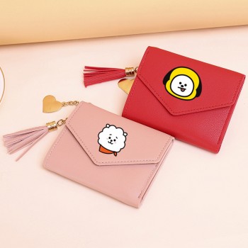 BTS BT21 star wallet