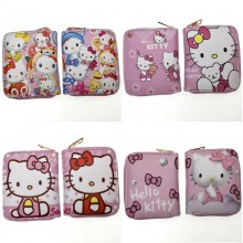 Hello Kitty short zipper wallet