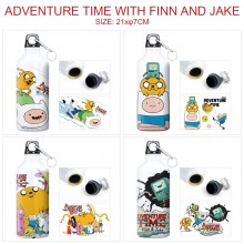 Adventure Time anime aluminum alloy sports bottle kettle