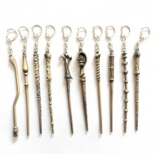 Harry Potter mini alloy magic stick wand key chain