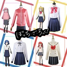 Bocchi The Rock Gotoh Hitori Kita Ikuyo anime cosplay dress cloth costumes