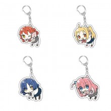 Bocchi The Rock anime acrylic key chain