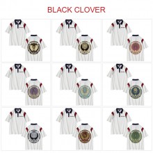 Black Clover anime short sleeve cotton t-shirt t s...