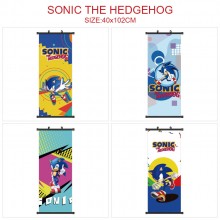 Sonic the Hedgehog wall scroll wallscrolls 40*102C...
