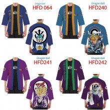 Dragon Ball anime short kimono cloak mantle