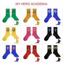 My Hero Academia anime cotton socks(price for 5pairs)