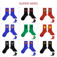 Super Hero Iron Siper Super Man cotton socks(price...
