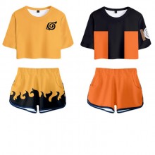 Naruto short T-shirt + shorts (suit)