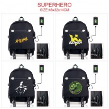 Super Hero Iron Spider Super Man USB charging lapt...