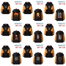 Naruto anime cotton long sleeve hoodies cloth