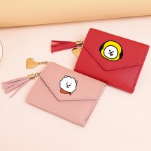 BTS BT21 star wallet