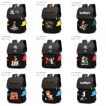 Haikyuu anime backpack bag