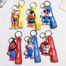 Bugs Bunny anime figure doll key chains