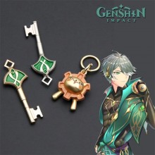 Genshin Impact Alhaitham Kaveh game key chain