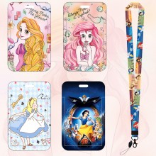 Snow White Princess ID cards holders cases lanyard...