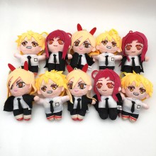 5.6inches Chainsaw Man anime plush dolls set(10pcs a set)14CM