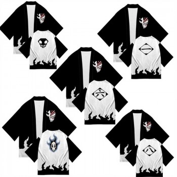 Bleach anime kimono cloak mantle hoodie