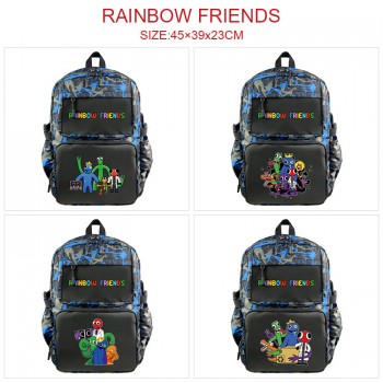 Rainbow friends game nylon backpack bag